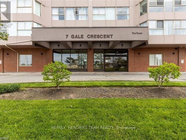 407 - 7 GALE CRESCENT St. Catherines Ontario