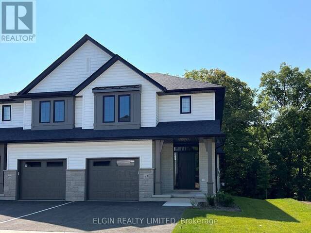 21-49 ROYAL DORNOCH DRIVE St. Thomas Ontario