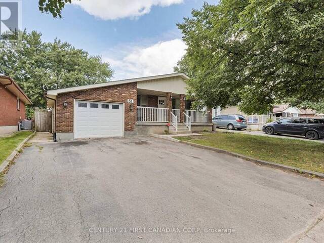 51 BARRETT CRESCENT London Ontario