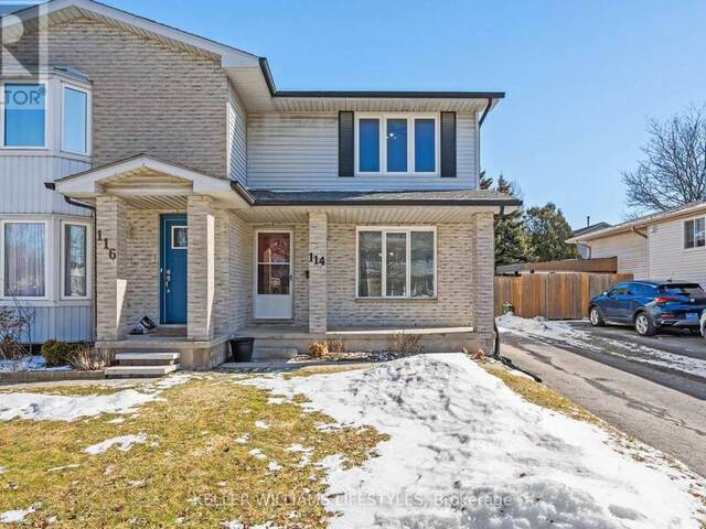 114 BONAVENTURE DRIVE London East Ontario