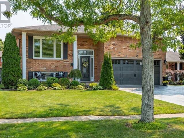 15 STONEYBROOK Crescent Welland Ontario