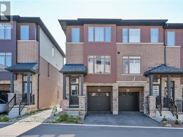 61 SOHO Street Unit# 42 Stoney Creek Ontario