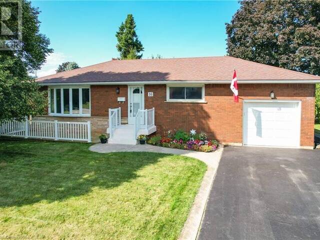 16 TUNBRIDGE Crescent Grimsby Ontario