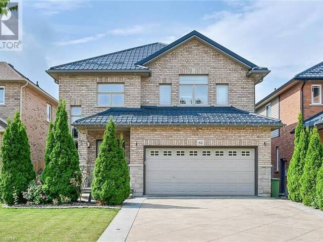 61 PROVIDENT Way Hamilton Ontario