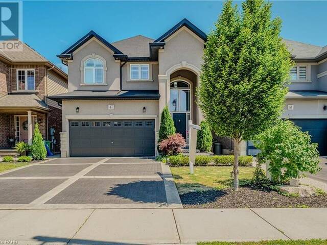 47 WHISTLER Street Stoney Creek Ontario