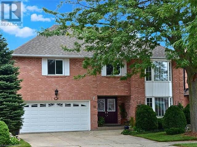 54 GOLDCREST Drive Stoney Creek Ontario