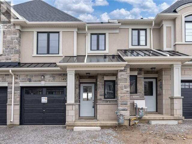 149 Aquasanta Crescent Hamilton Ontario