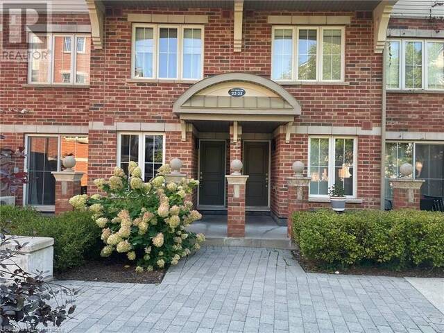 2551 E SIXTH Line Unit# 22 Oakville Ontario