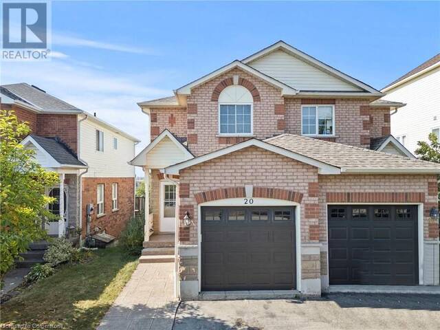 20 SLATER Court Hamilton Ontario