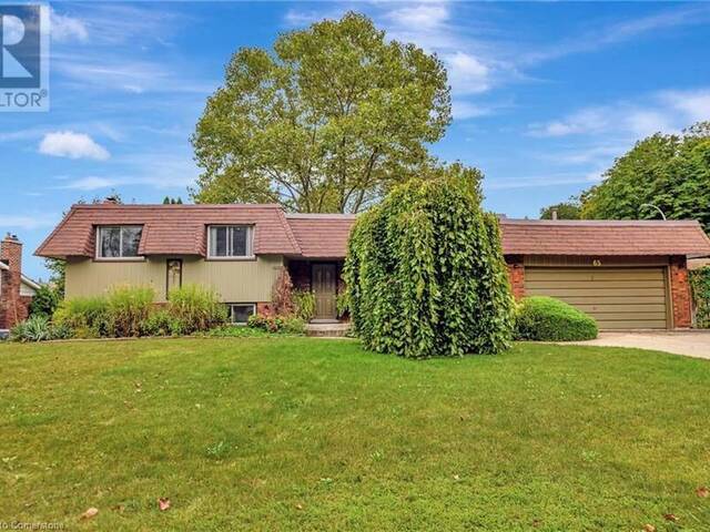 65 MAPLE Drive Stoney Creek Ontario