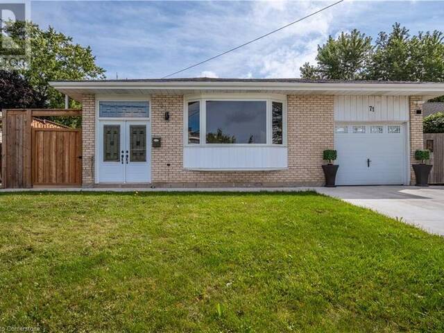 71 FIELDING Crescent Hamilton Ontario