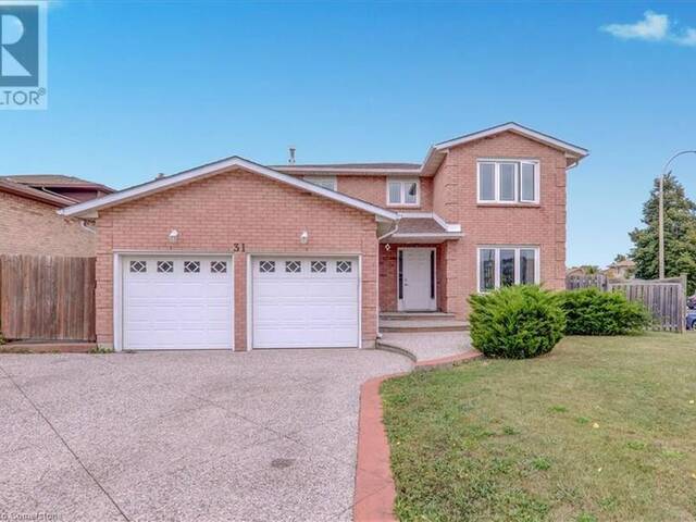 31 VEGA Crescent Hamilton Ontario