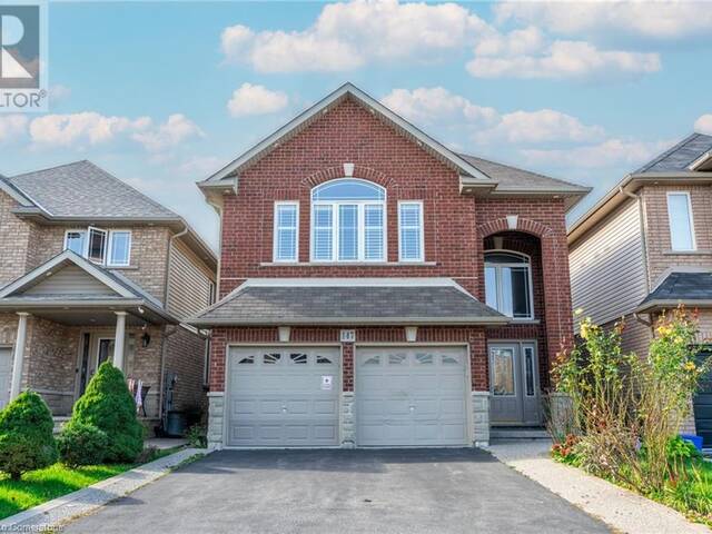 147 PELECH Crescent Hamilton Ontario