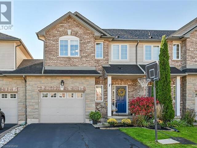 6 OLIVIA Place Ancaster Ontario