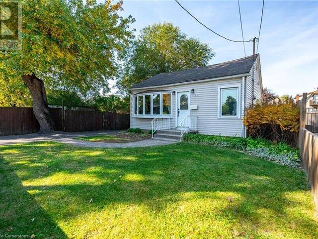 11 HOLLY Avenue Hamilton Ontario