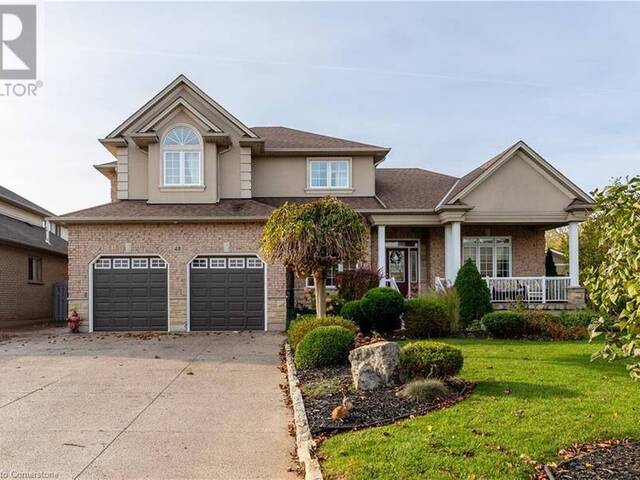 48 TUSCANI Drive Stoney Creek Ontario