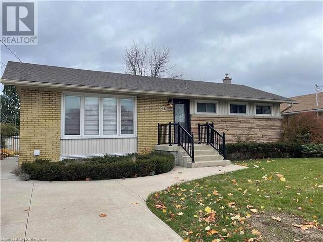 45 ENDFIELD Avenue Unit# 2 Hamilton Ontario