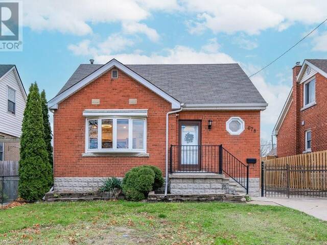 678 BRIGHTON Avenue Hamilton Ontario