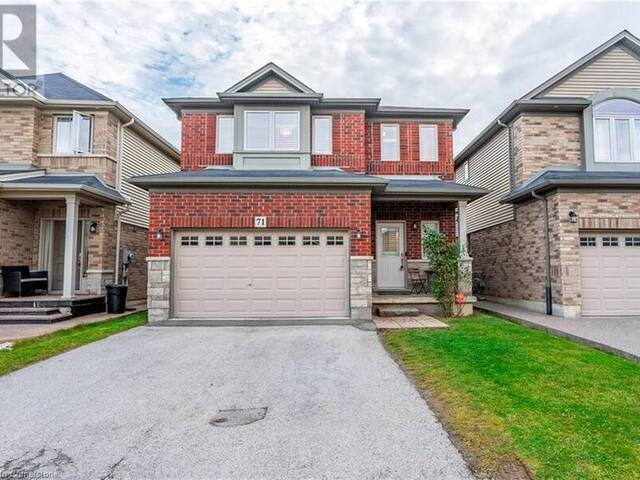 71 CHAMOMILE Drive Hamilton Ontario