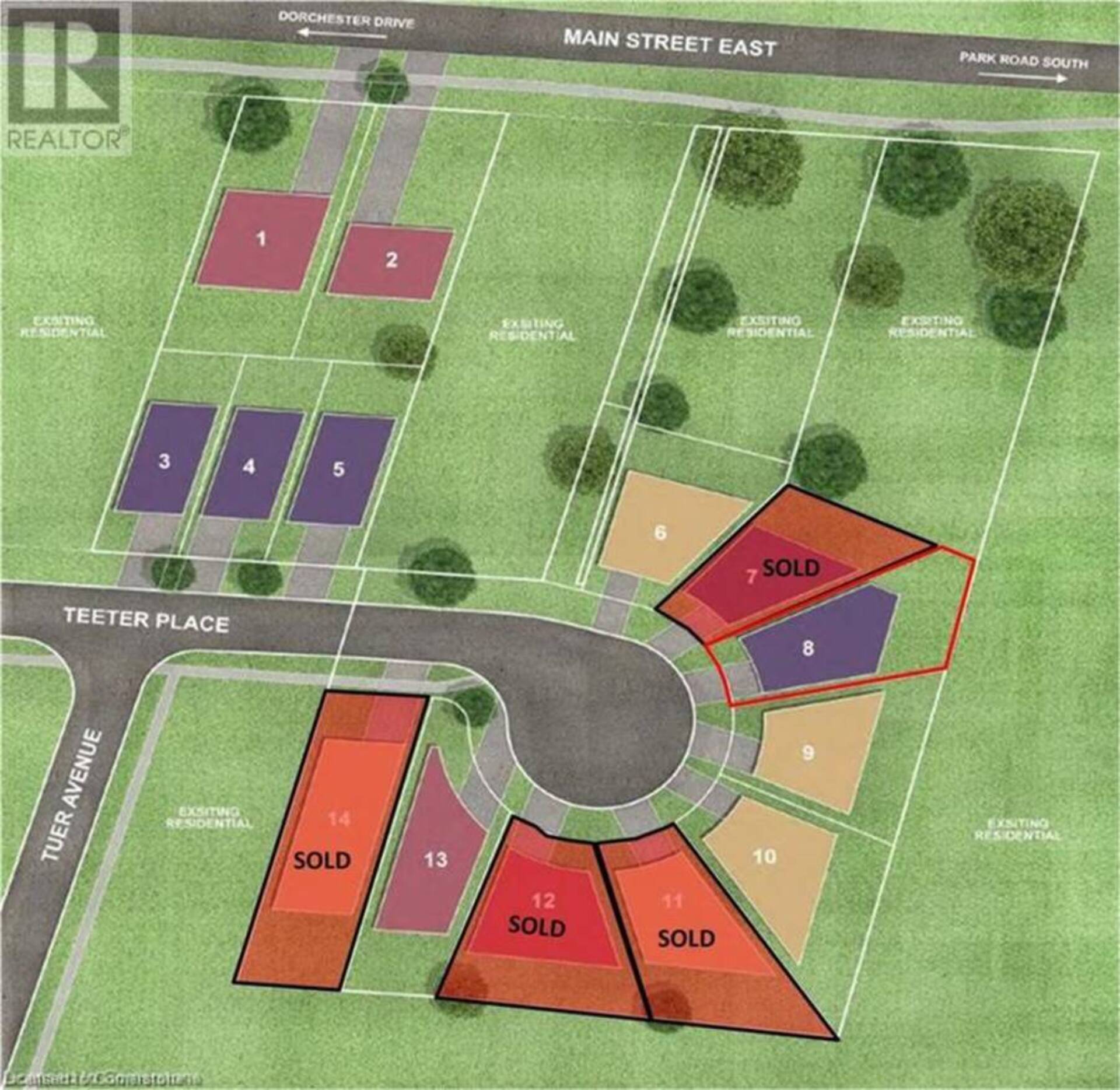 25 TEETER Place Unit# Lot 8 Grimsby