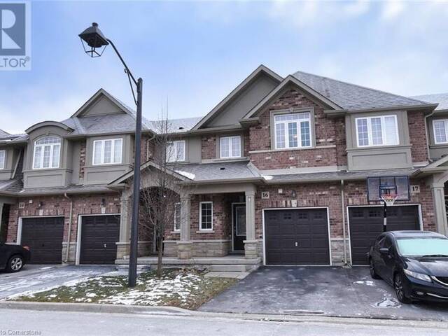 55 MADONNA Drive Unit# 16 Hamilton Ontario