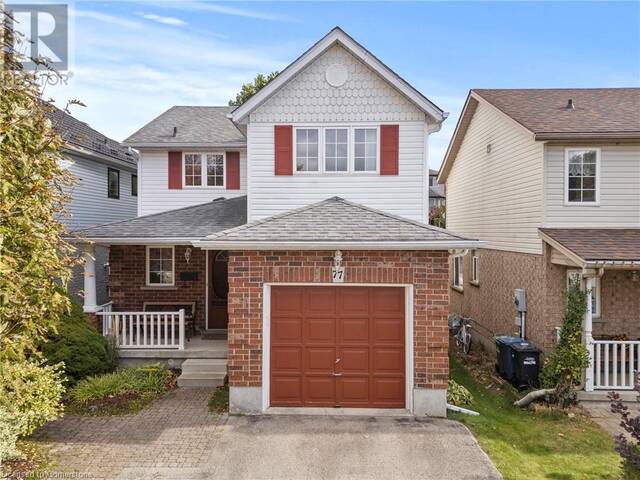 77 BOULDER Crescent Guelph Ontario