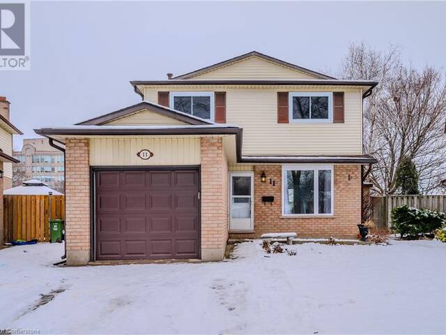 11 PECAN Court Stoney Creek Ontario