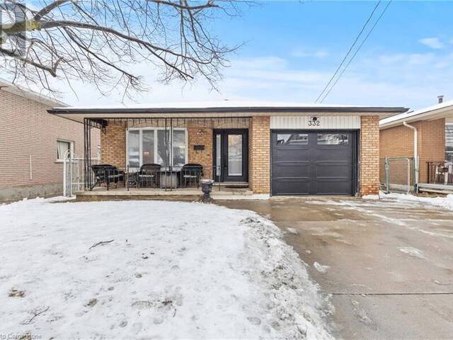 332 HIGHRIDGE Avenue Hamilton Ontario