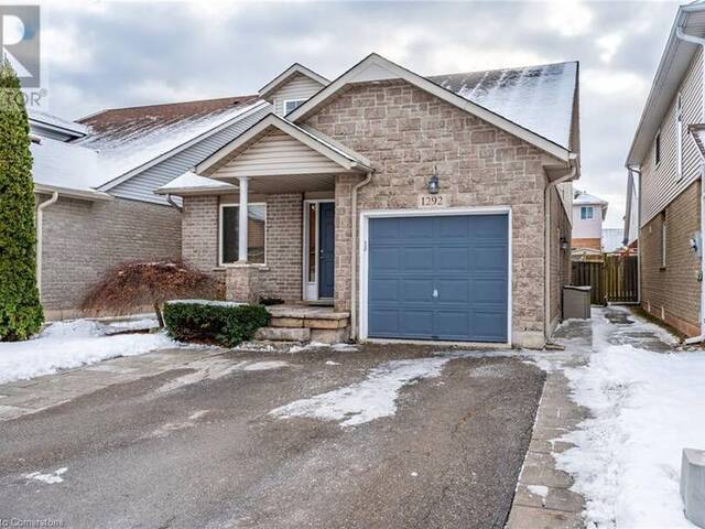 1292 INGLEHART Drive Burlington Ontario