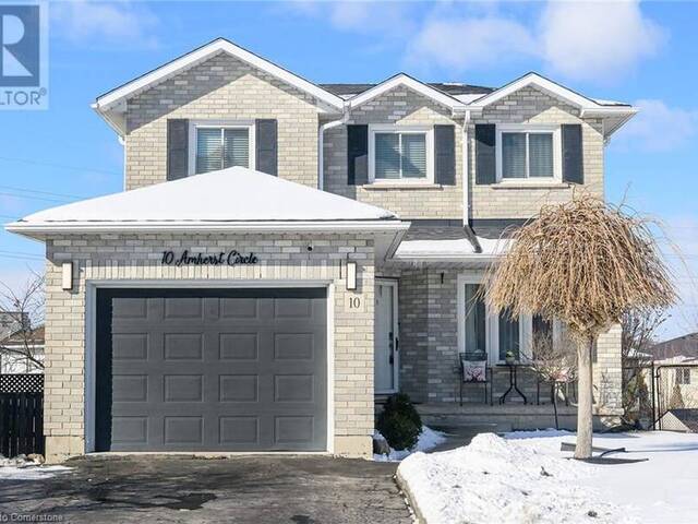 10 AMHERST Circle Hamilton Ontario