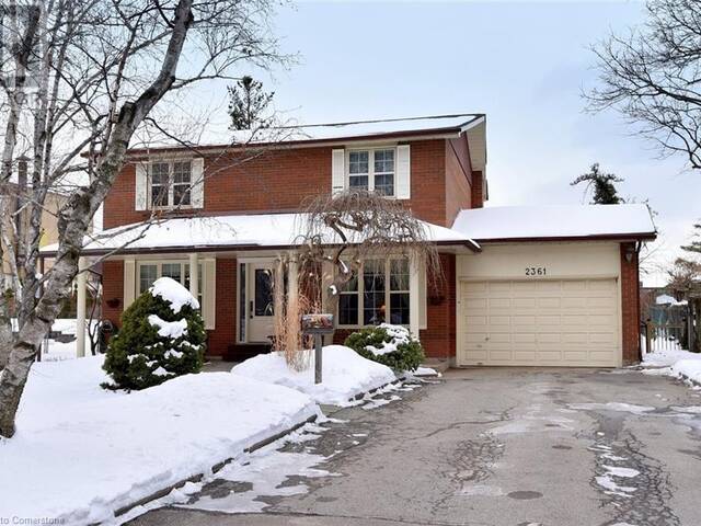 2361 POPLAR Crescent Mississauga Ontario