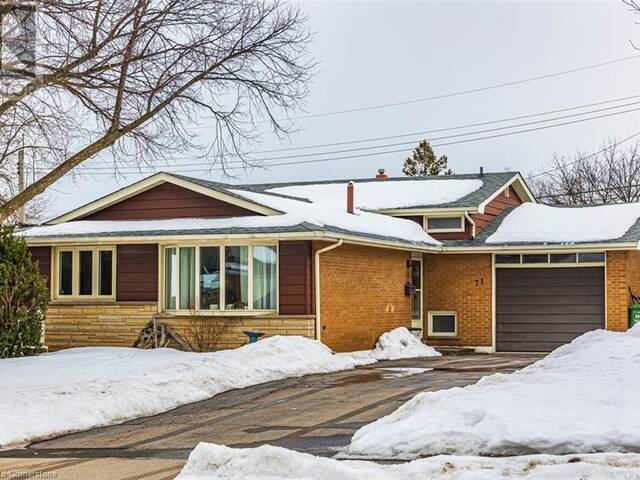 71 MOUNTBATTEN Drive Hamilton Ontario