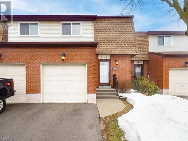 899 STONE CHURCH Road E Unit# 2 Hamilton Ontario