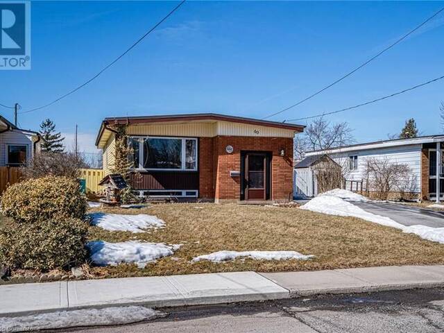 60 FIELDING Crescent Hamilton Ontario