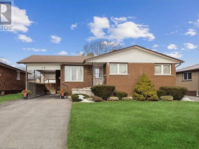 40 PURNELL Drive Hamilton Ontario