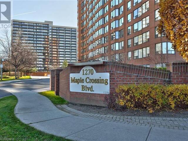 1270 MAPLE CROSSING Boulevard Unit# 603 Burlington Ontario