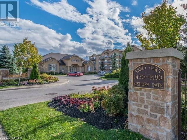 1480 BISHOPS Gate Unit# 110 Oakville Ontario