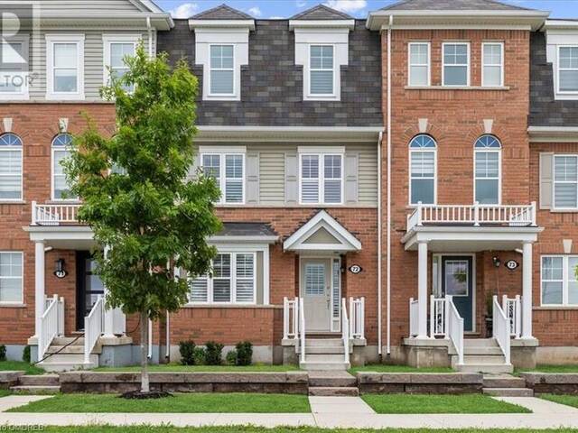 22 SPRING CREEK DRIVE Drive Unit# 72 Waterdown Ontario