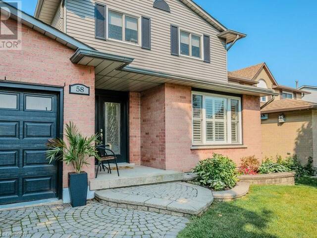 58 DUBLIN Drive Hamilton Ontario