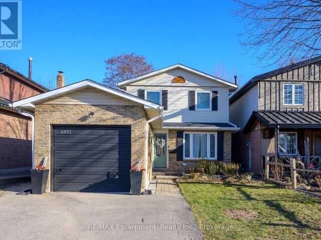 2451 MALCOLM CRESCENT Burlington Ontario