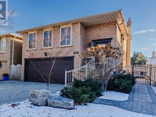 839 MERRITT DRIVE Milton Ontario