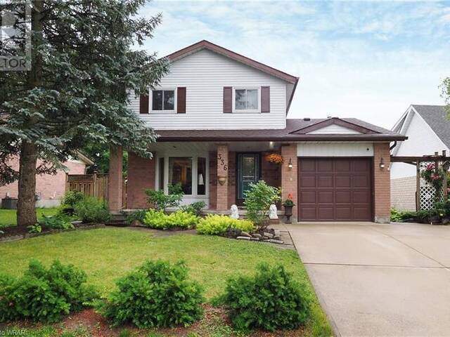 336 NORTHLAKE Drive Waterloo Ontario