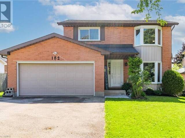 182 ROLLING MEADOWS Drive Kitchener Ontario