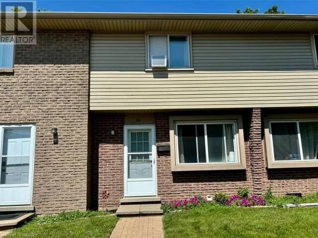 293 FAIRWAY Road N Unit# 26 Kitchener Ontario