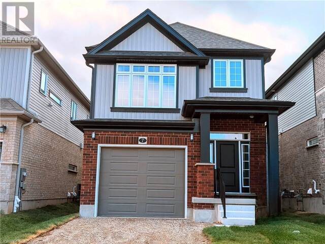 7 JACOB DETWEILLER Drive Kitchener Ontario