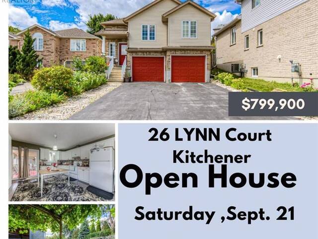 26 LYNN Court Kitchener Ontario