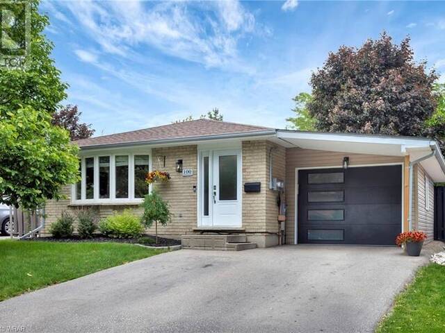 100 MARTINGLEN Crescent Kitchener Ontario