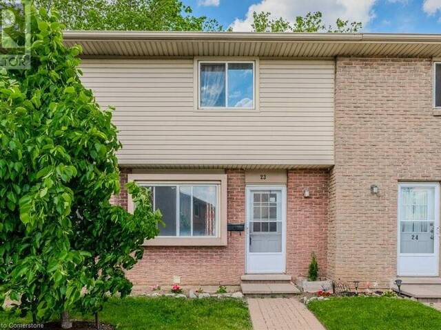 293 FAIRWAY Road N Unit# 23 Kitchener Ontario