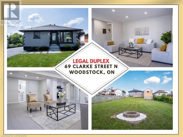 69 CLARKE Street N Woodstock Ontario