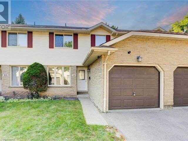 476 KINGSCOURT Drive Unit# 20 Waterloo Ontario